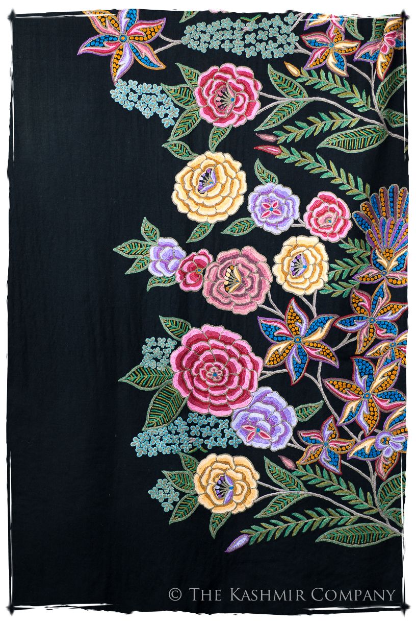 Nouvelle Soirée Octavié Noir Shawl