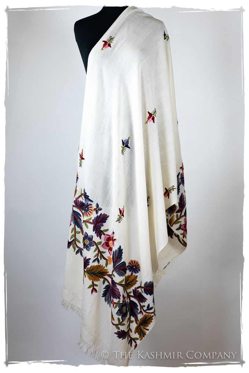Lucienne Clairière d'ivoire Renoirs Dream Shawl