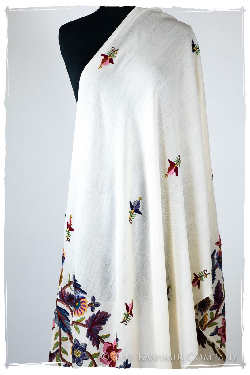 Lucienne Clairière d'ivoire Renoirs Dream Shawl