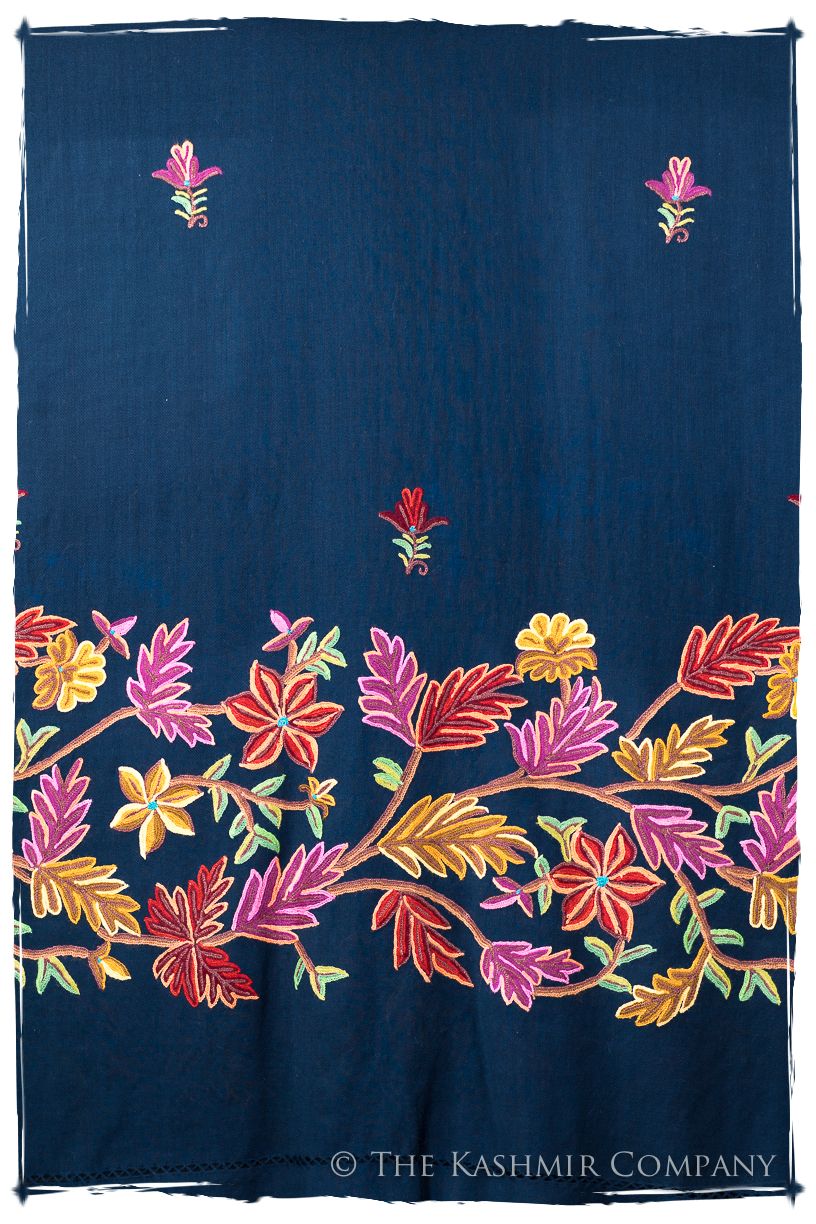 Benoite Clairière Bleu Renoirs Dream Shawl
