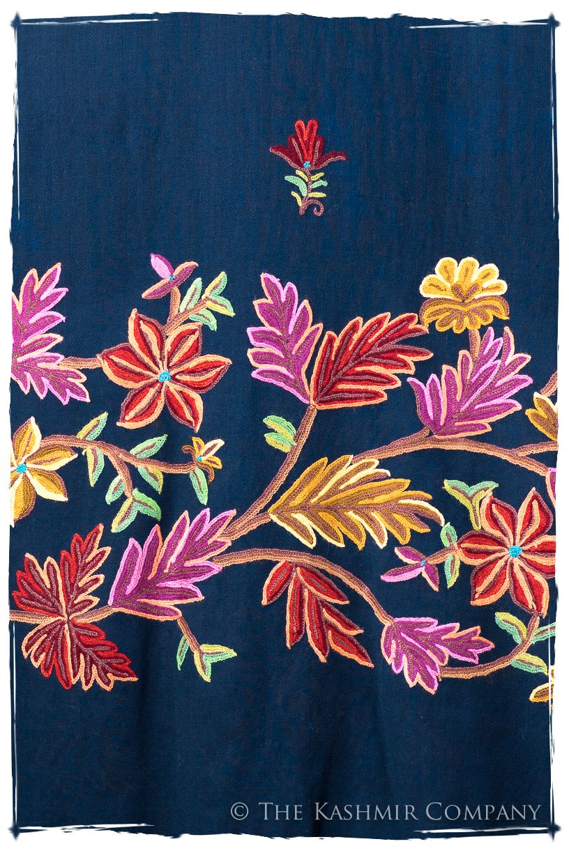 Benoite Clairière Bleu Renoirs Dream Shawl