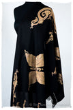 Bellini Noir Royale Paisley Shawl