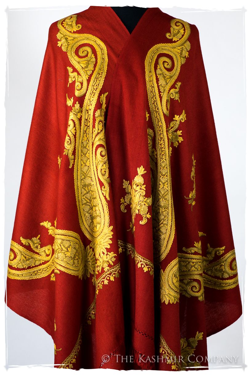 Paprika Sonia Juliet Royale Paisley Shawl