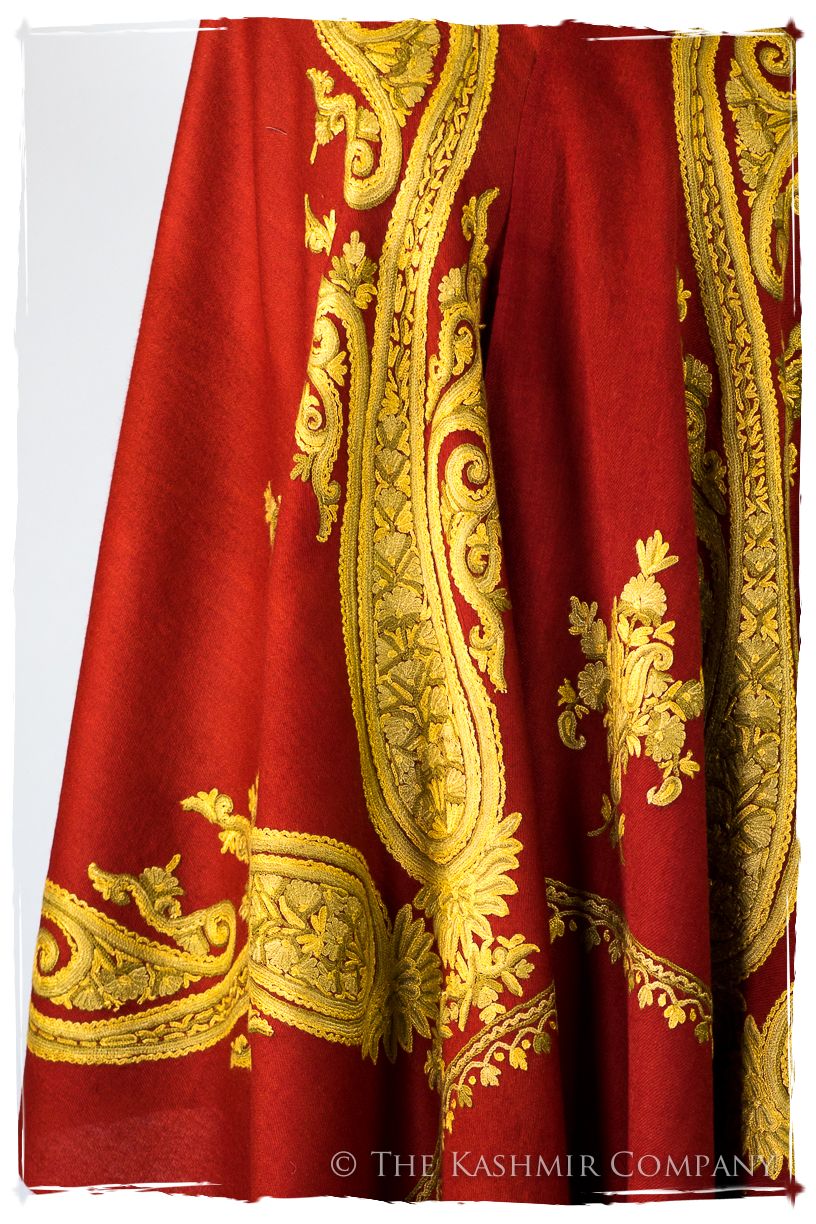 Paprika Sonia Juliet Royale Paisley Shawl