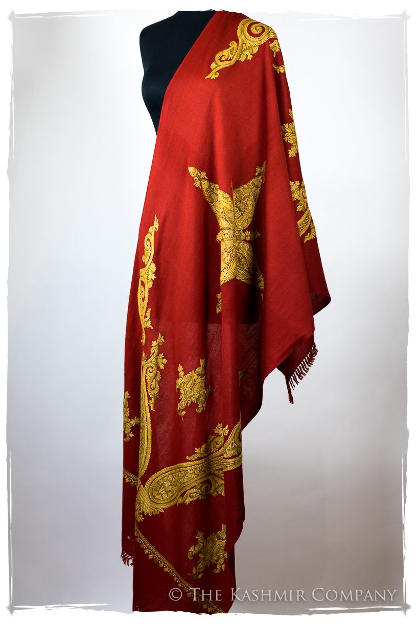 Paprika Sonia Juliet Royale Paisley Shawl