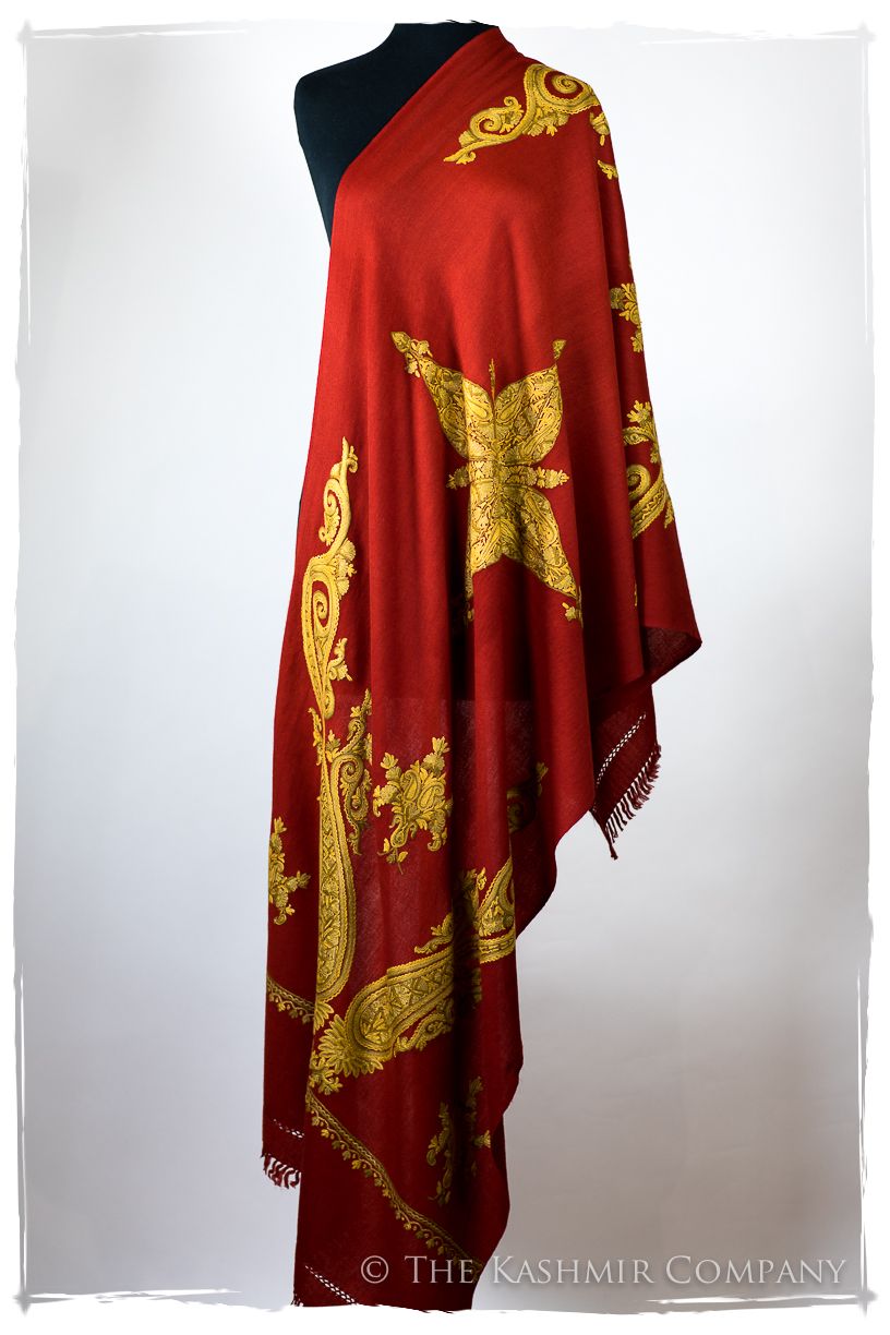 Paprika Sonia Juliet Royale Paisley Shawl