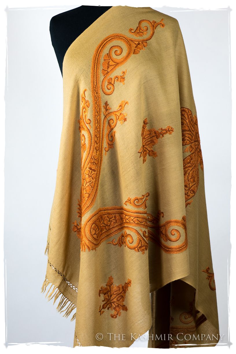 Marigold Asha Royale Paisley Shawl