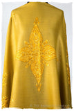 Soufre Amber Royale Paisley Shawl