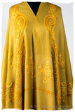 Soufre Amber Royale Paisley Shawl