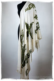 Watercress Winnie Royale Paisley Shawl
