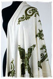 Watercress Winnie Royale Paisley Shawl