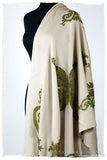 Sage Simone Royale Paisley Shawl
