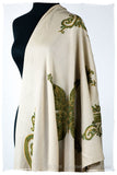 Sage Simone Royale Paisley Shawl