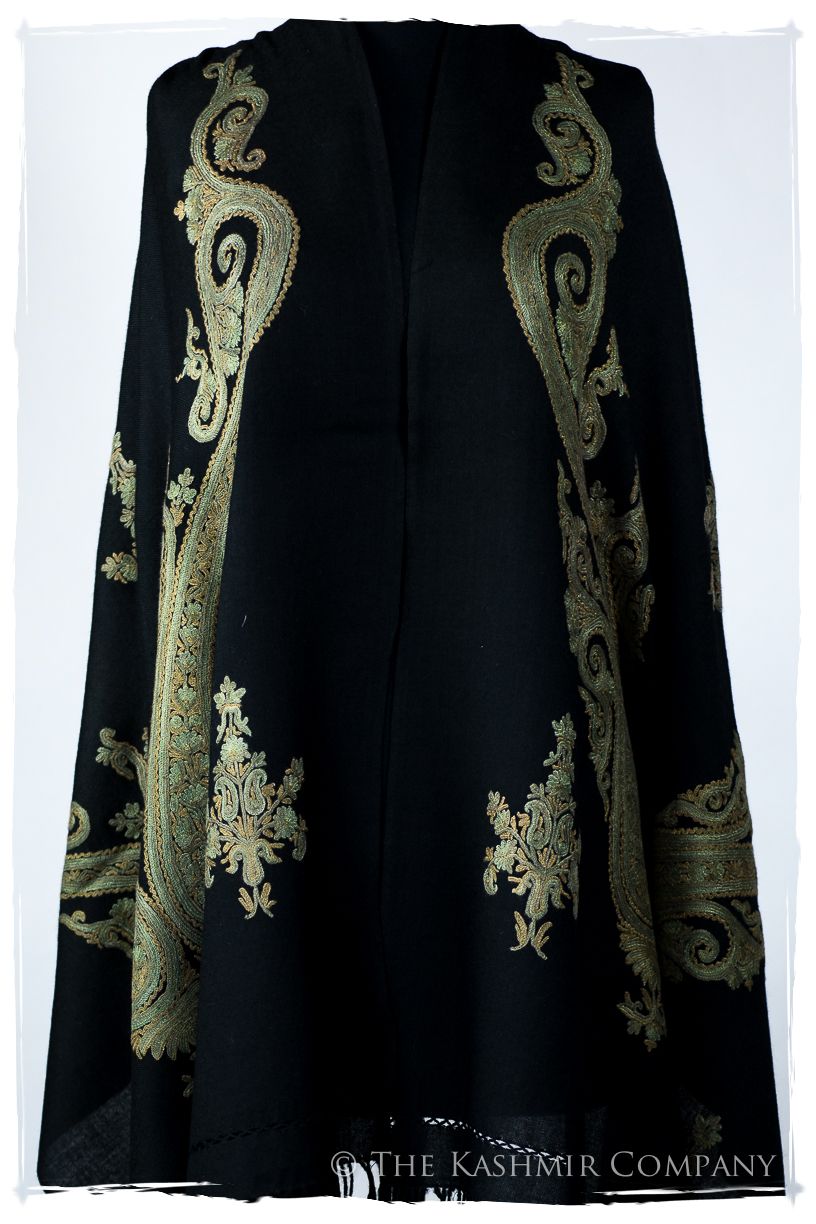 Abby Amber Royale Paisley Shawl