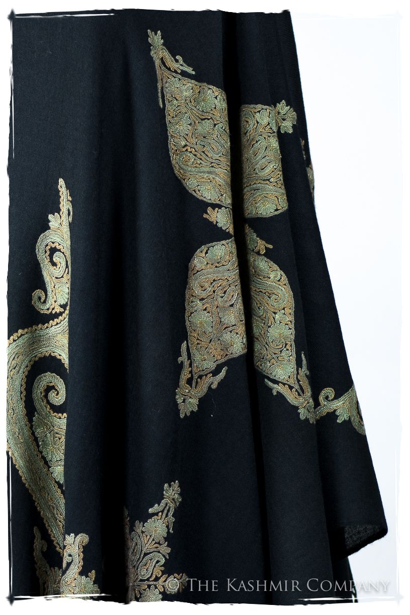 Abby Amber Royale Paisley Shawl