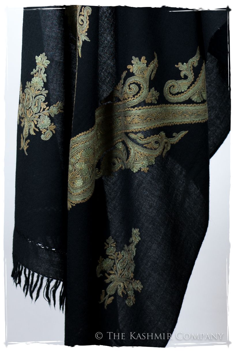Abby Amber Royale Paisley Shawl