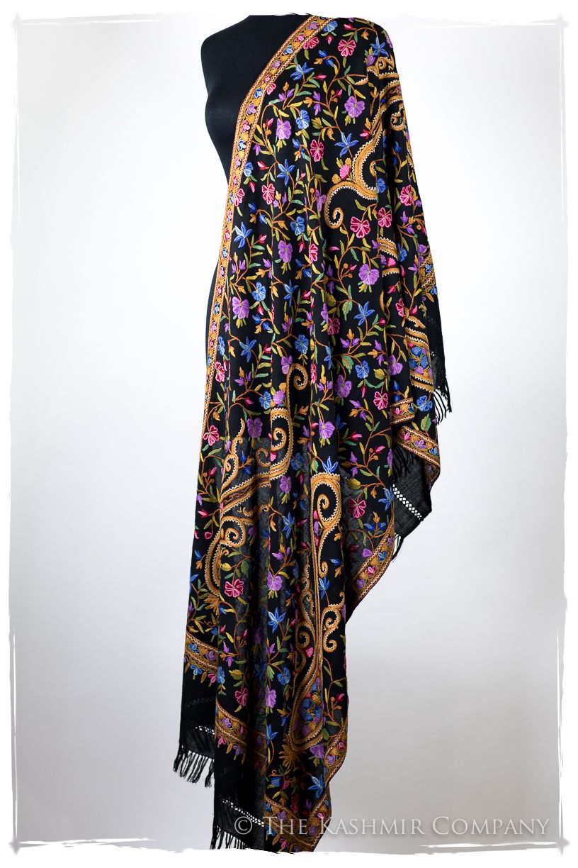 Jardin de Bijoux Paisley Shawl