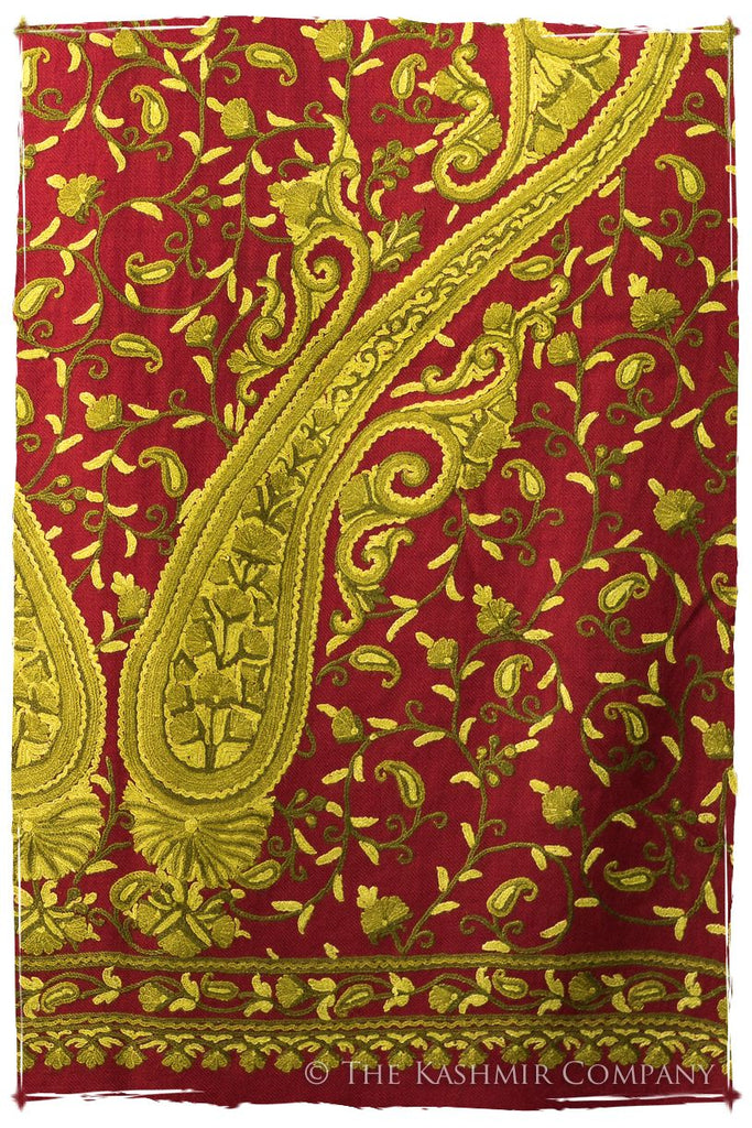 Palais d'orient Soleil Française Paisley Shawl