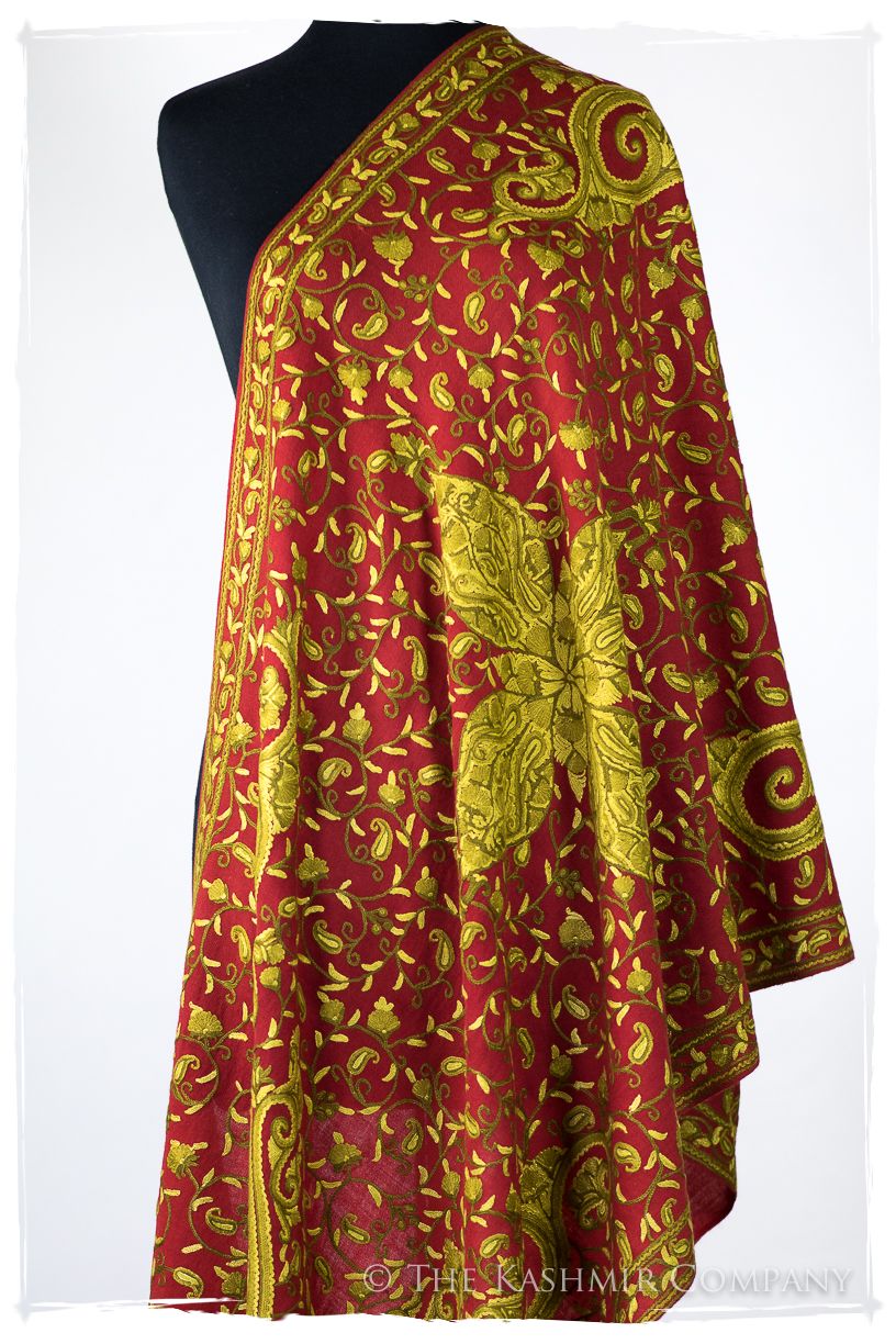 Palais d'orient Soleil Française Paisley Shawl