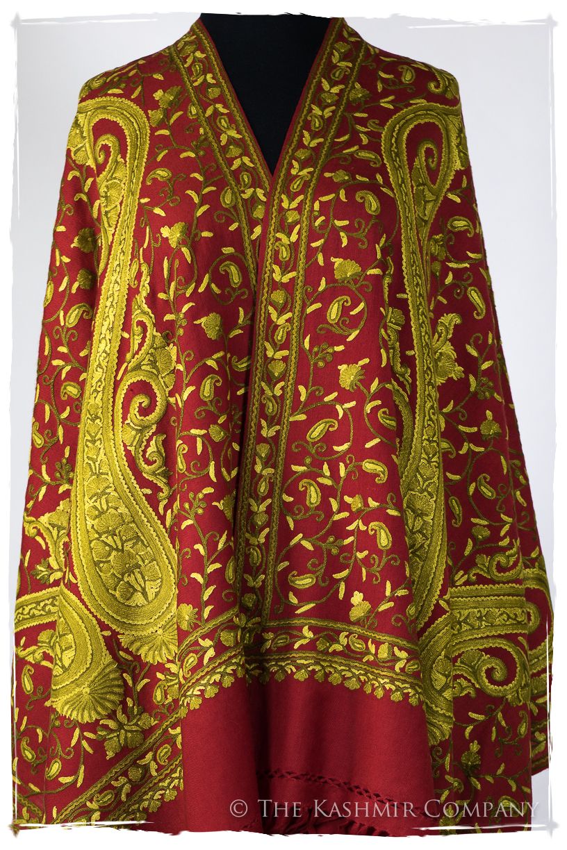 Palais d'orient Soleil Française Paisley Shawl