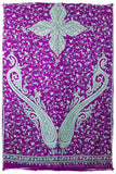 Palais d'orient ciel Violet Française Paisley Shawl