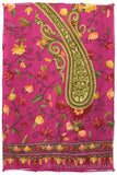 Jardin de Pierre Précieuse Rose Paisley Shawl