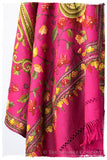 Jardin de Pierre Précieuse Rose Paisley Shawl