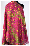 Jardin de Pierre Précieuse Rose Paisley Shawl