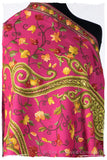 Jardin de Pierre Précieuse Rose Paisley Shawl