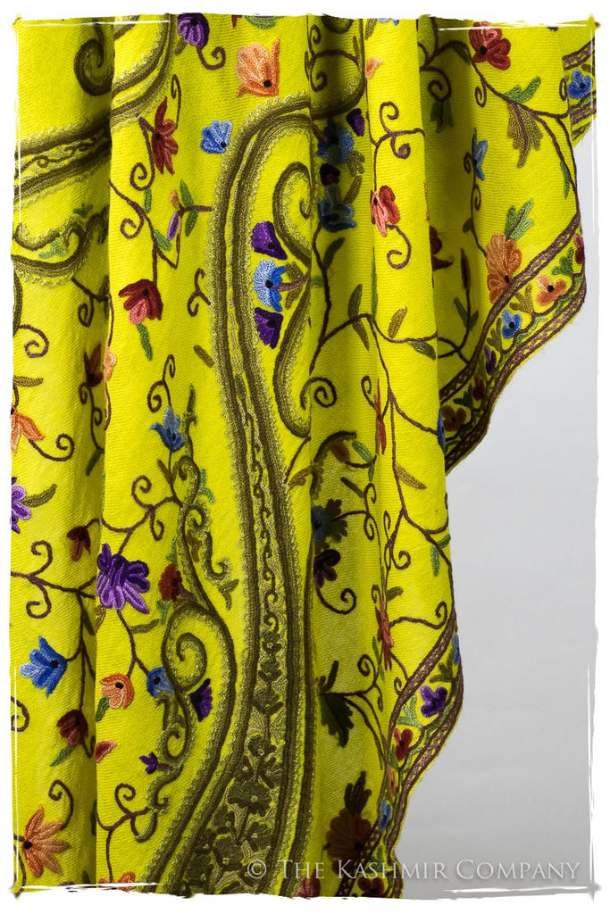 Jardin de Pierre Précieuse Topaze Paisley Shawl