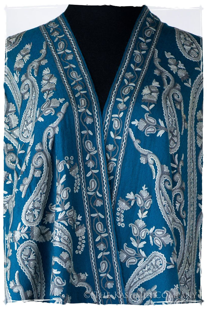 Rococo Palais de Marée Bleue Antiquaires Shawl — Seasons by The Kashmir ...