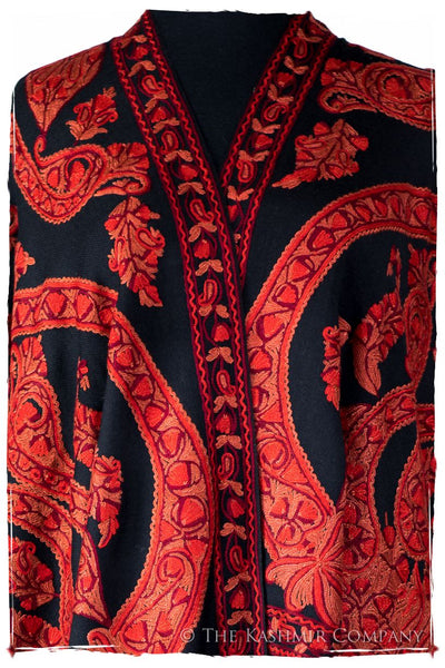 Joyaux de la Rouge d'automne Paisley Shawl