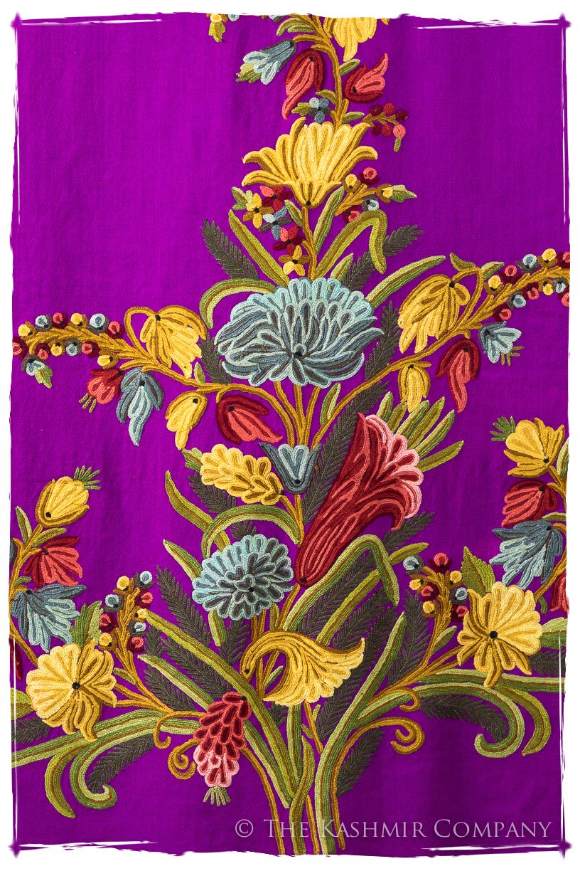 Bouquet de Tulipès Français Vincennes Provence Shawl