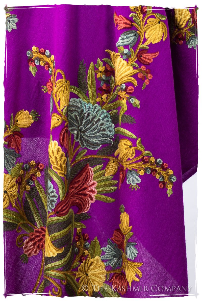 Bouquet de Tulipès Français Vincennes Provence Shawl