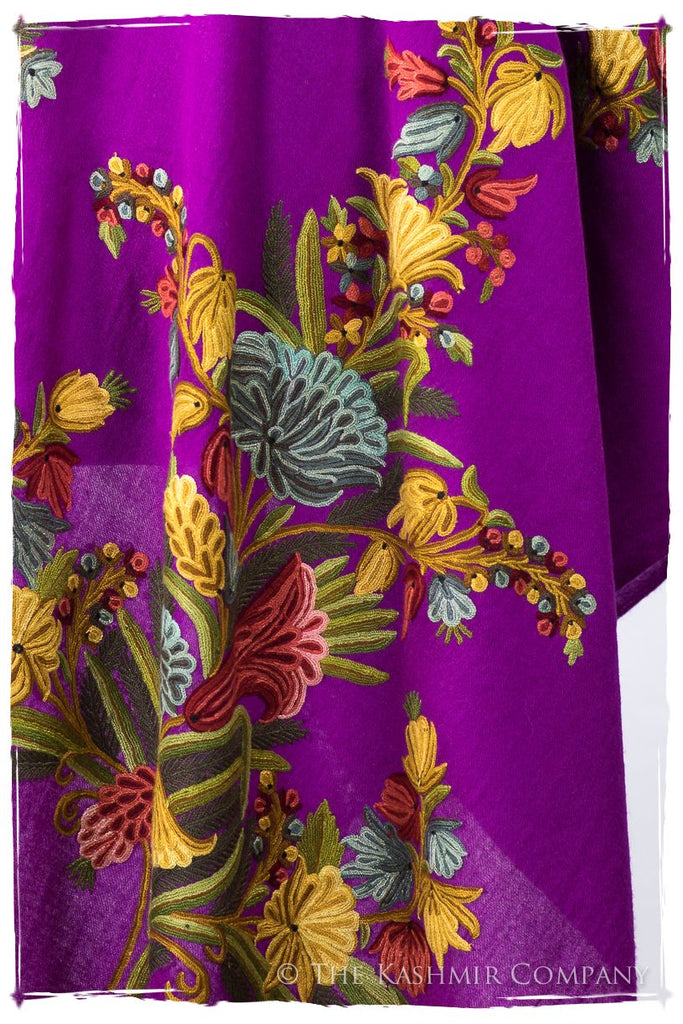 Bouquet de Tulipès Français Vincennes Provence Shawl