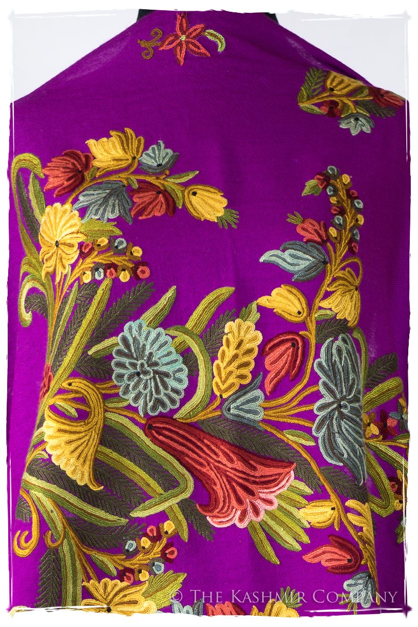 Bouquet de Tulipès Français Vincennes Provence Shawl