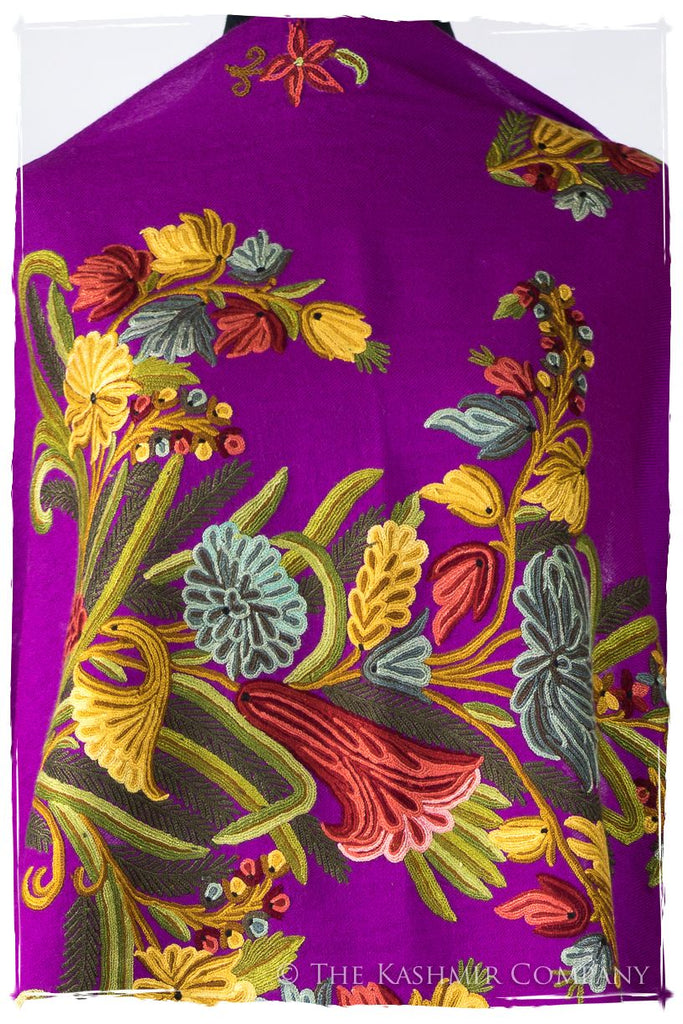 Bouquet de Tulipès Français Vincennes Provence Shawl