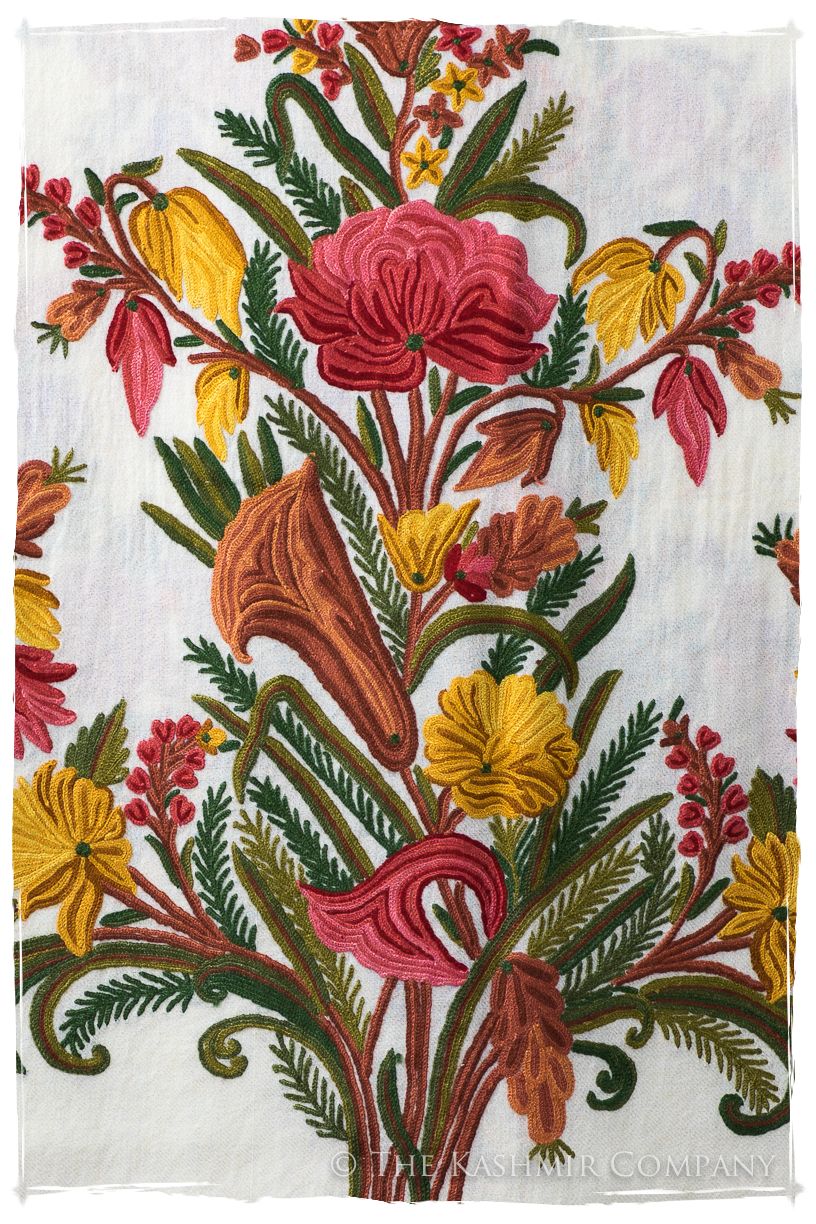 Bouquet de Tulipes Désert d'ivoire Provence Shawl