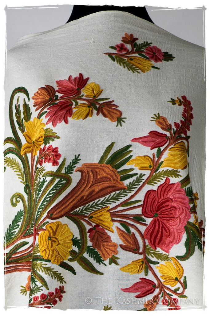 Bouquet de Tulipes Désert d'ivoire Provence Shawl