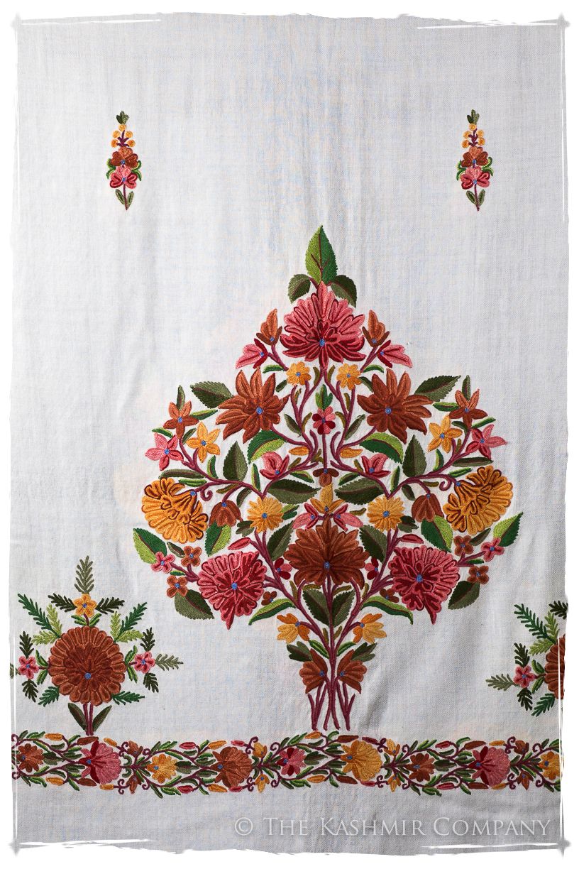 Bouquet d'oeillet Algérie d'ivoire Provence Shawl