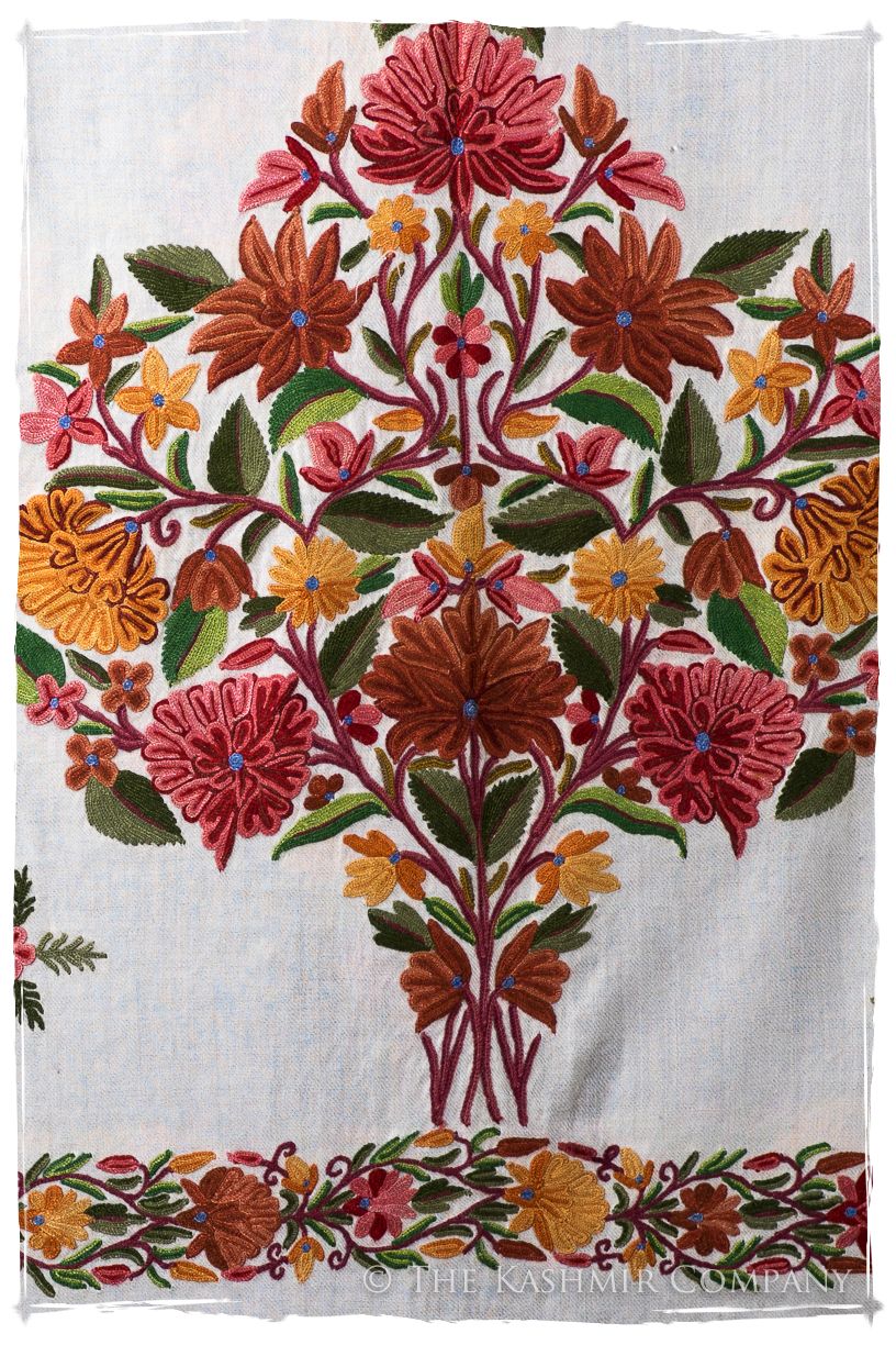 Bouquet d'oeillet Algérie d'ivoire Provence Shawl
