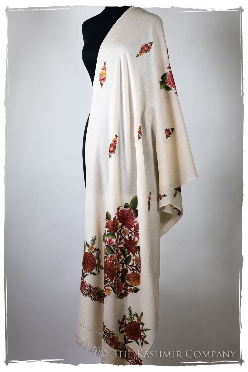 Bouquet d'oeillet Algérie d'ivoire Provence Shawl
