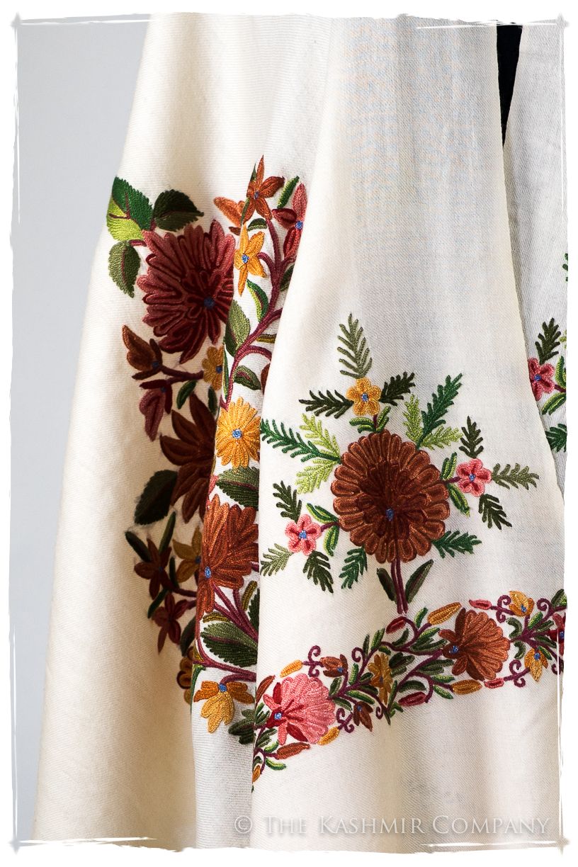 Bouquet d'oeillet Algérie d'ivoire Provence Shawl