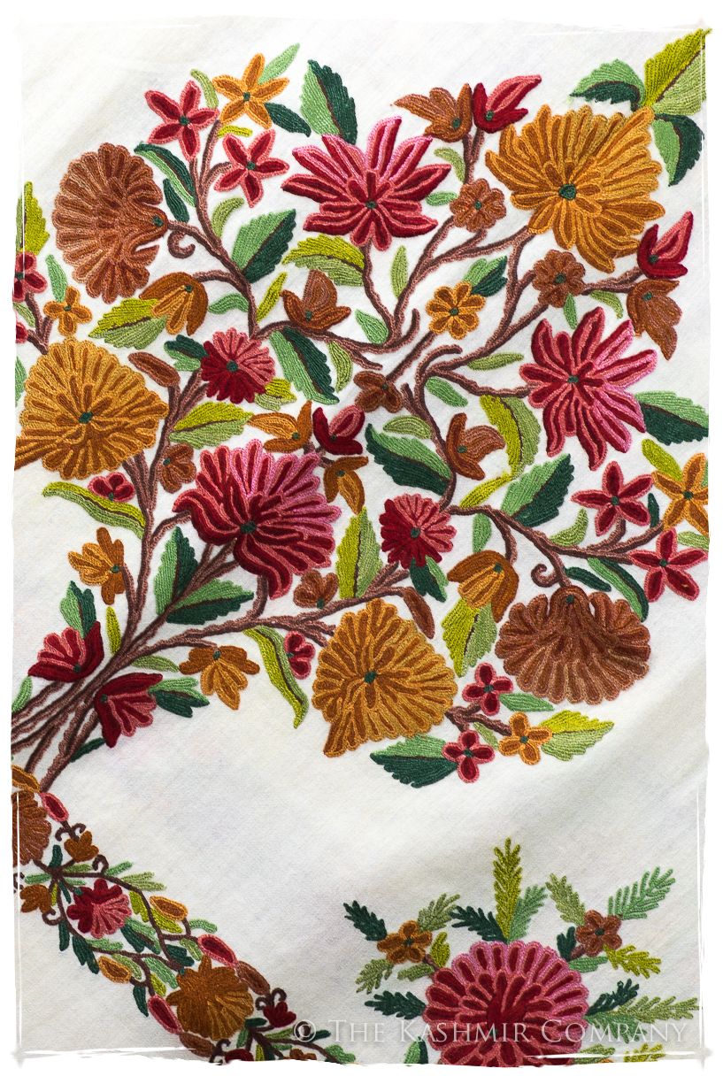 Bouquet d'oeillet d'Oubangui Française Provence Shawl