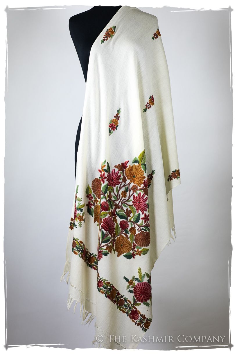 Bouquet d'oeillet d'Oubangui Française Provence Shawl
