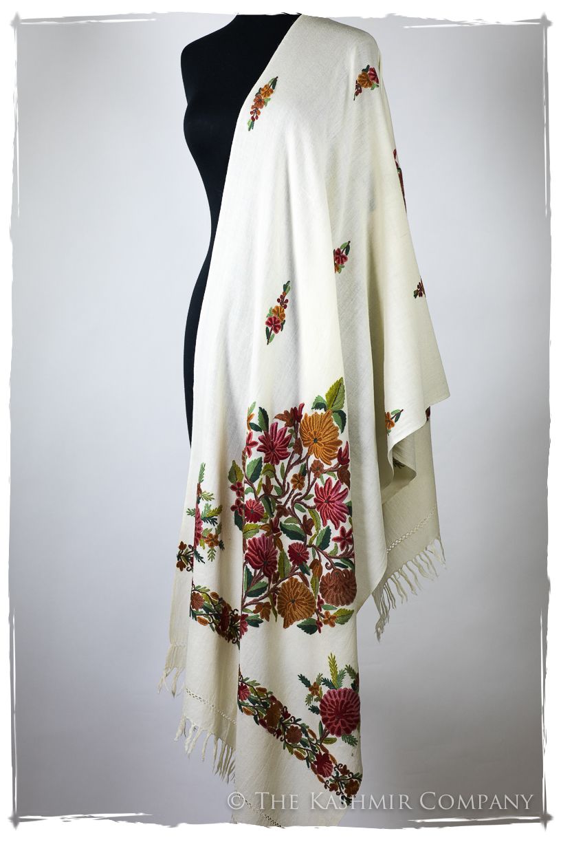 Bouquet d'oeillet d'Oubangui Française Provence Shawl