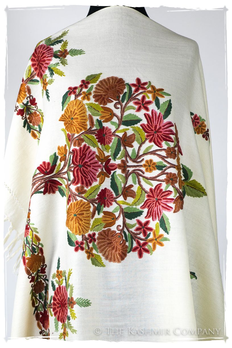 Bouquet d'oeillet d'Oubangui Française Provence Shawl