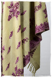Frontière de l'Acadie Française Paisley Provence Shawl