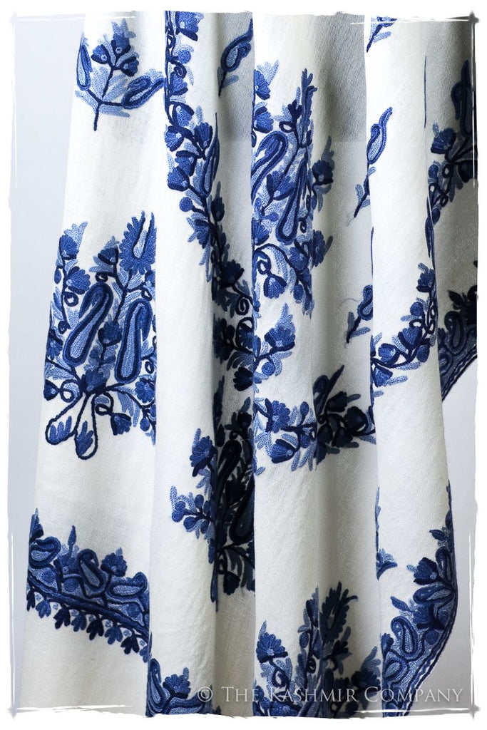 Frontière du Québec Française Paisley Provence Shawl