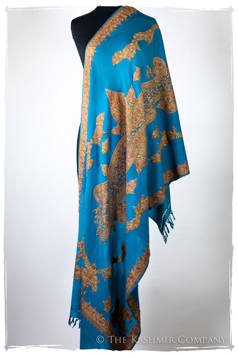 Frontière de Fort Caroline Française Paisley Provence Shawl